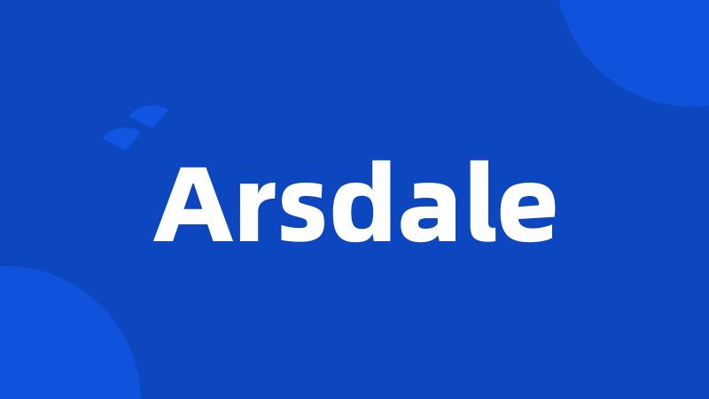 Arsdale