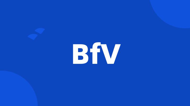 BfV