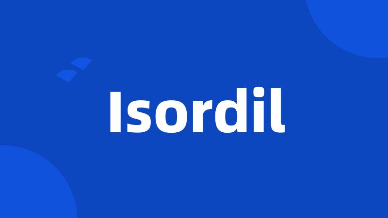 Isordil