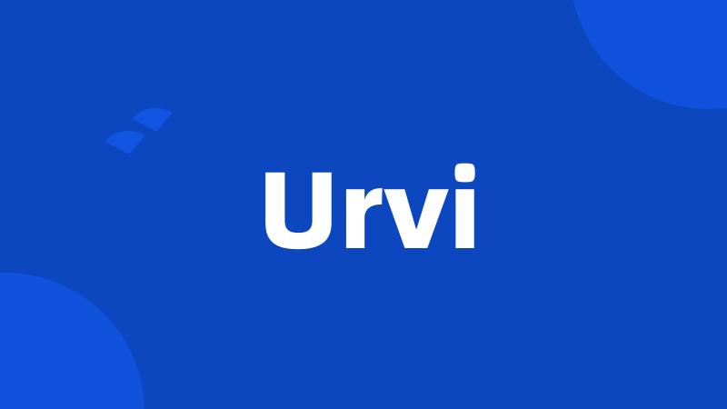 Urvi