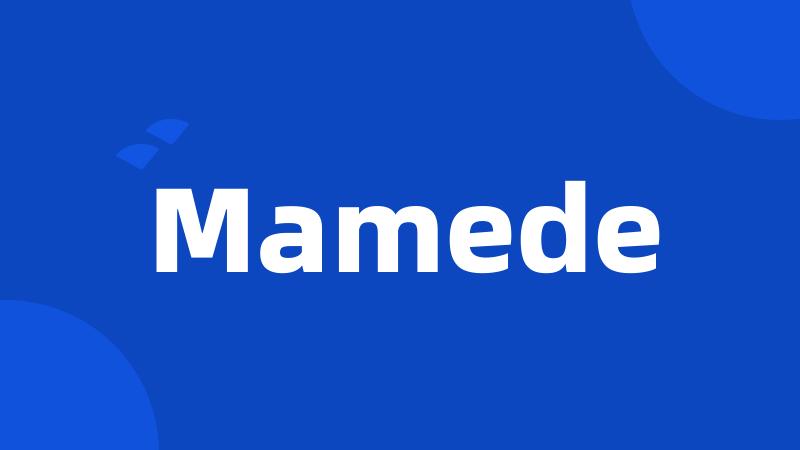 Mamede