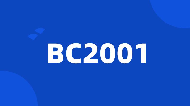 BC2001