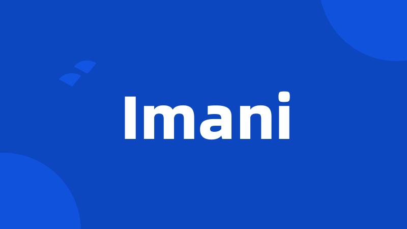 Imani