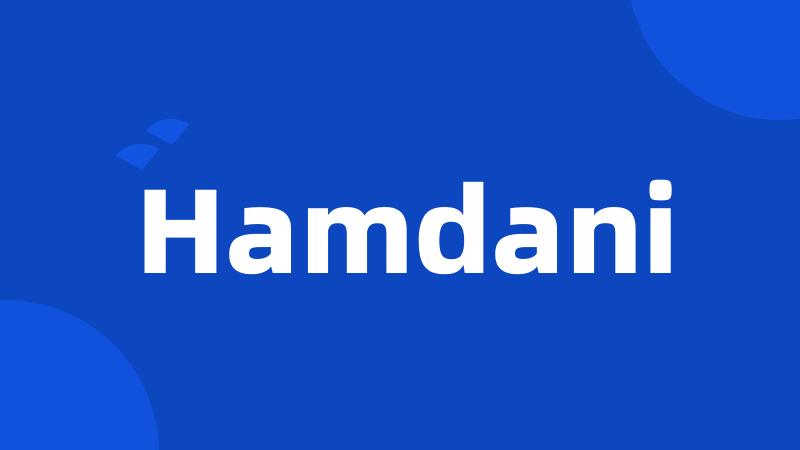 Hamdani