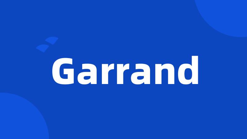 Garrand