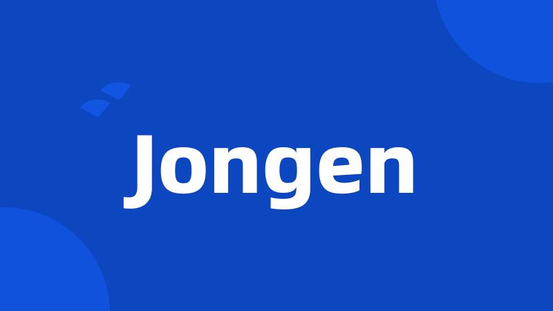 Jongen