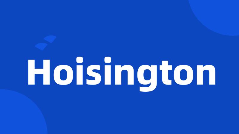 Hoisington