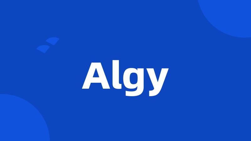 Algy