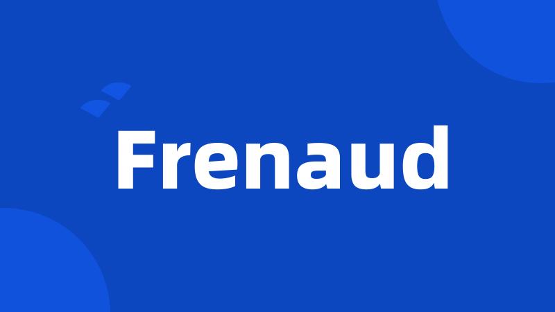 Frenaud