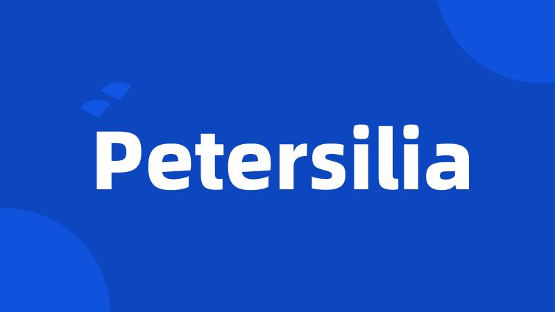 Petersilia