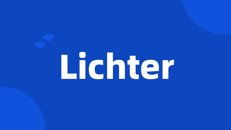 Lichter