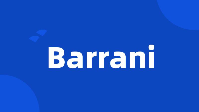 Barrani