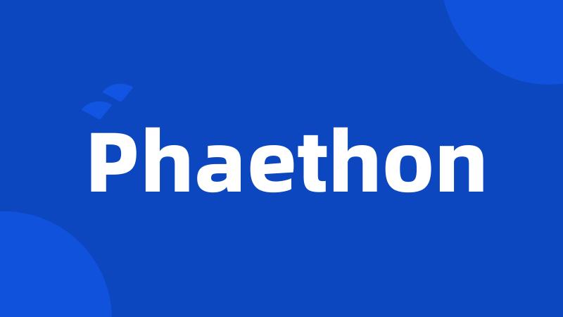 Phaethon