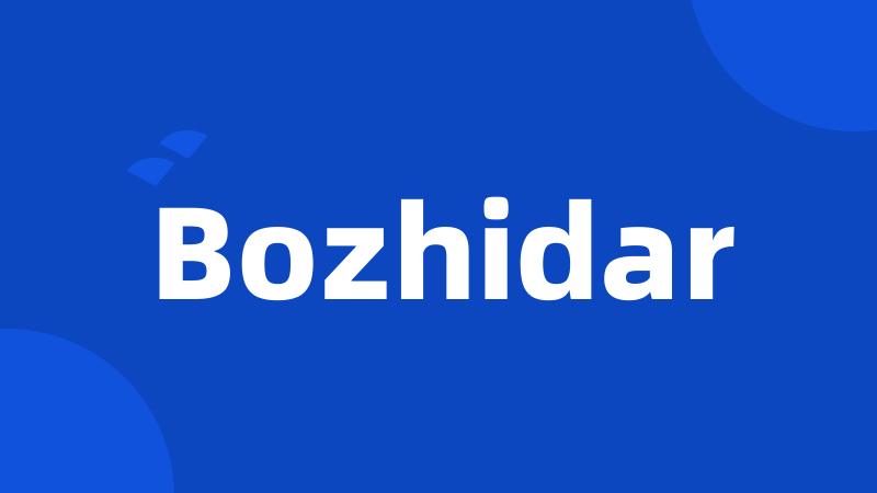 Bozhidar