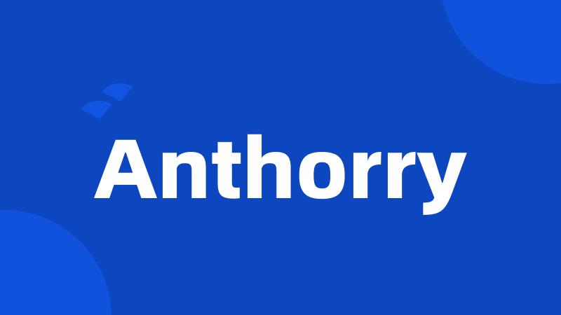 Anthorry