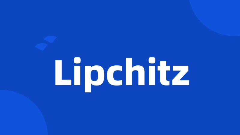 Lipchitz