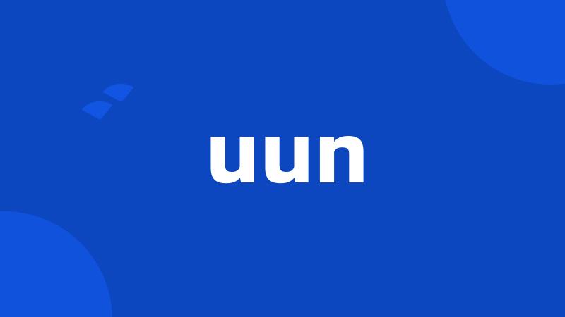 uun