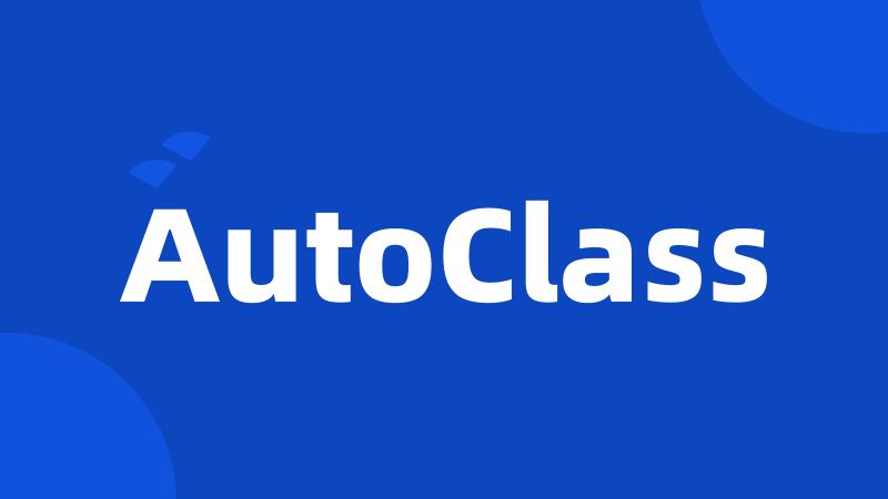 AutoClass