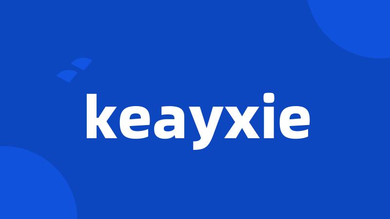 keayxie