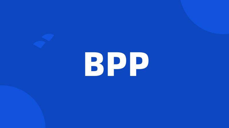 BPP