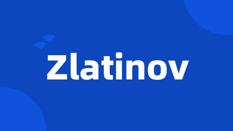 Zlatinov