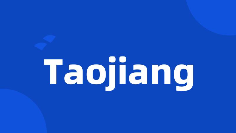 Taojiang