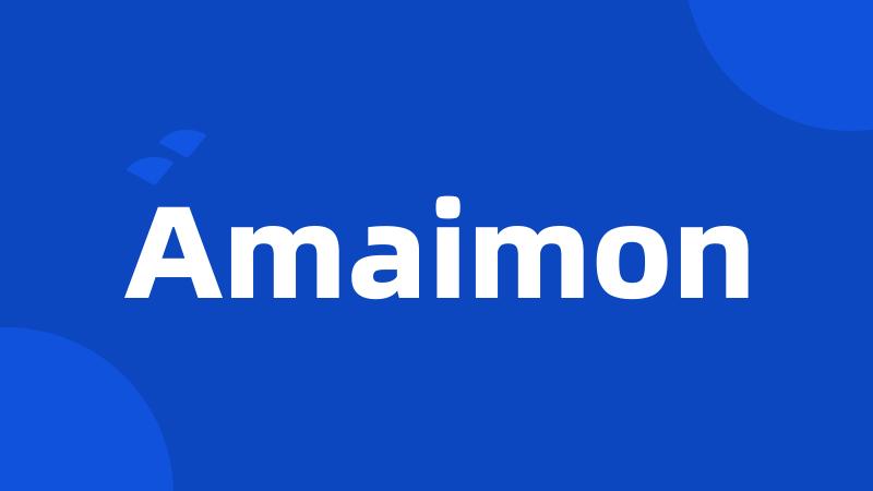 Amaimon