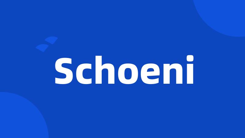 Schoeni