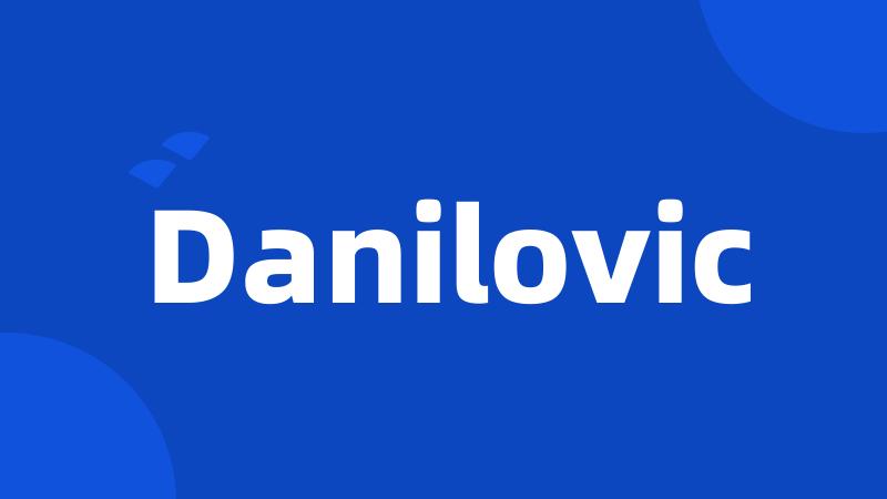 Danilovic