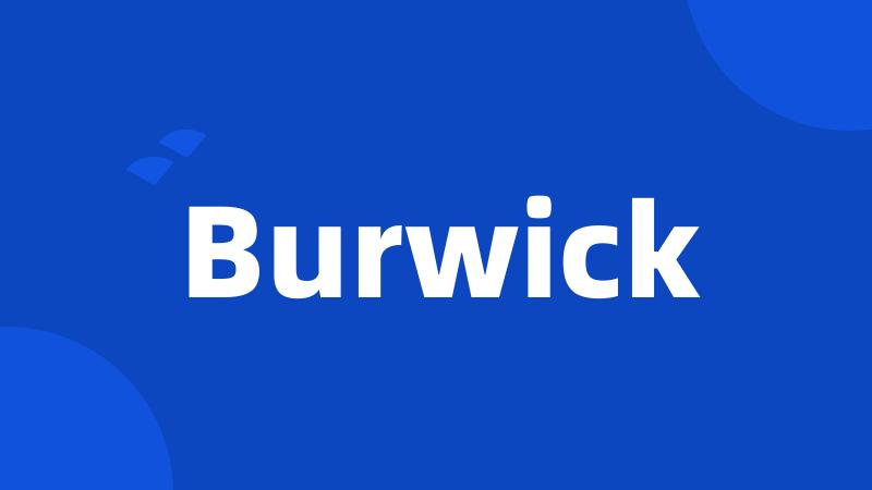 Burwick