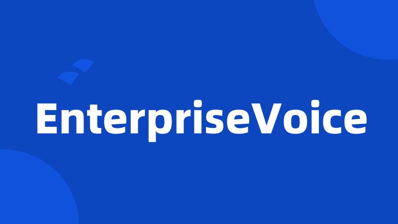 EnterpriseVoice