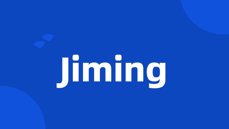 Jiming