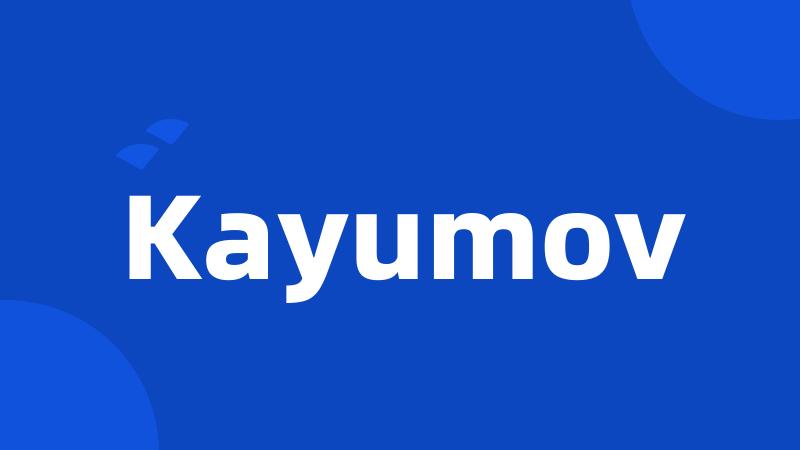 Kayumov