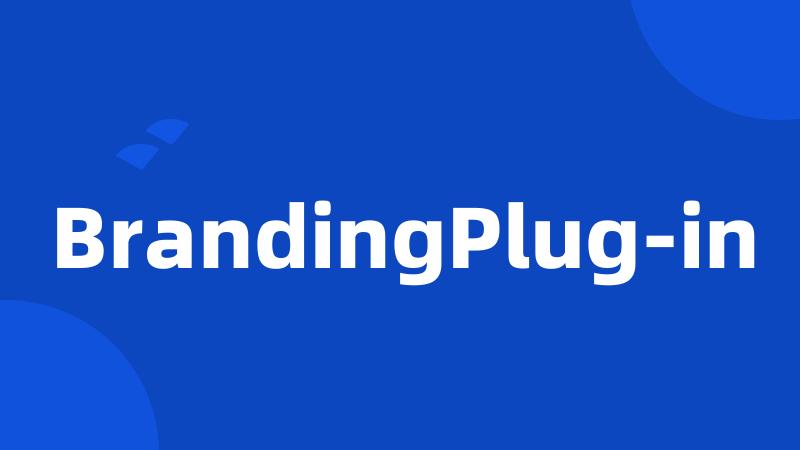 BrandingPlug-in