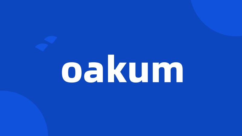 oakum