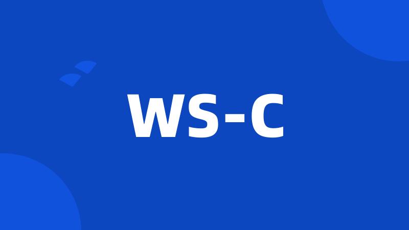 WS-C