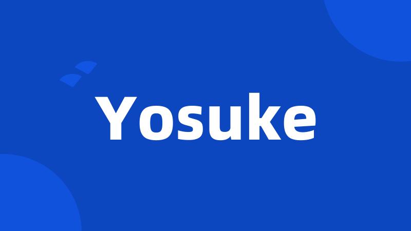 Yosuke
