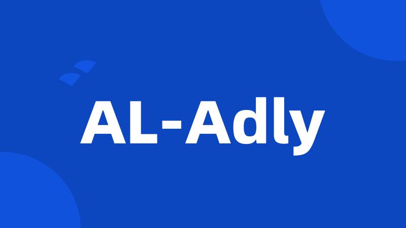 AL-Adly