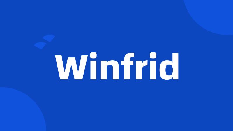 Winfrid