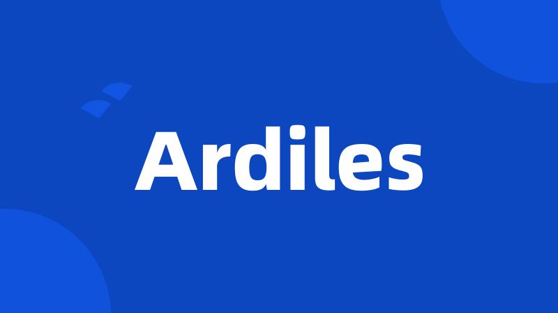 Ardiles