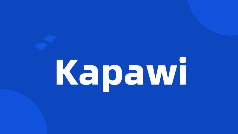 Kapawi