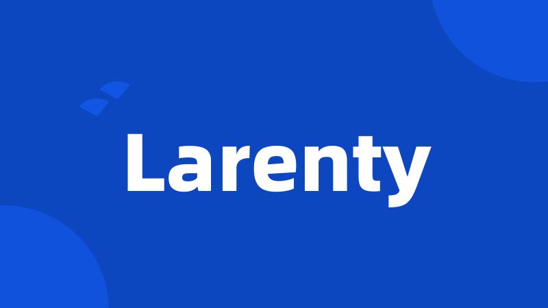 Larenty