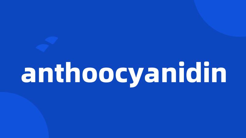 anthoocyanidin