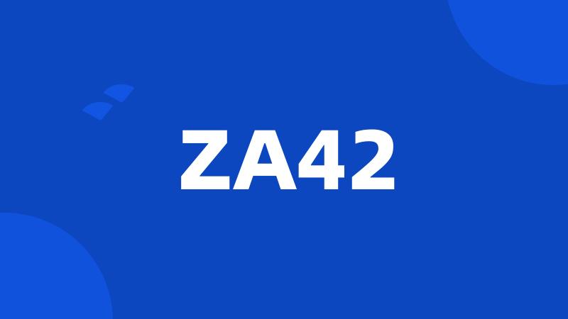 ZA42