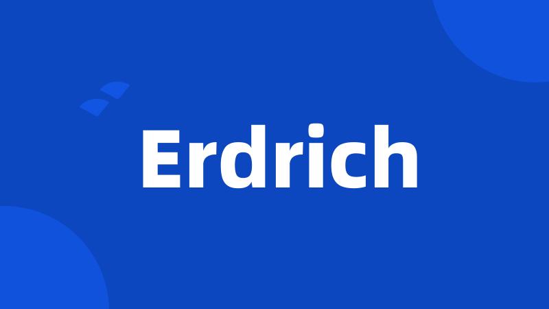 Erdrich