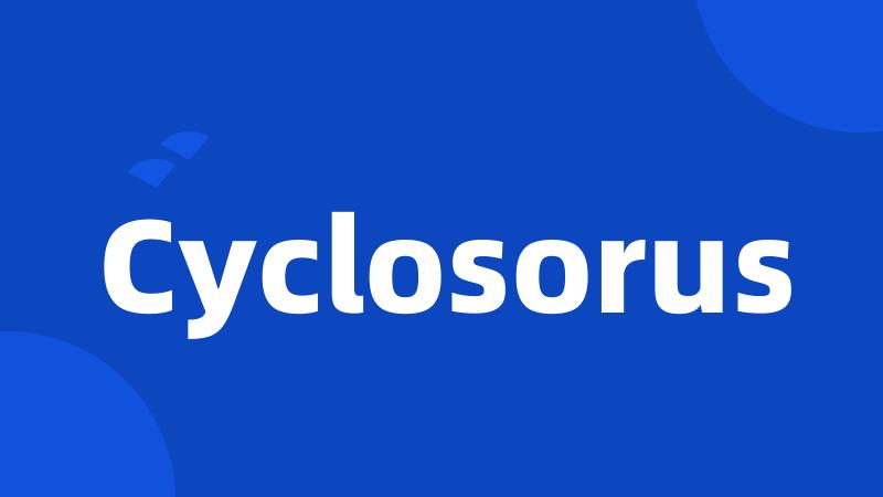 Cyclosorus