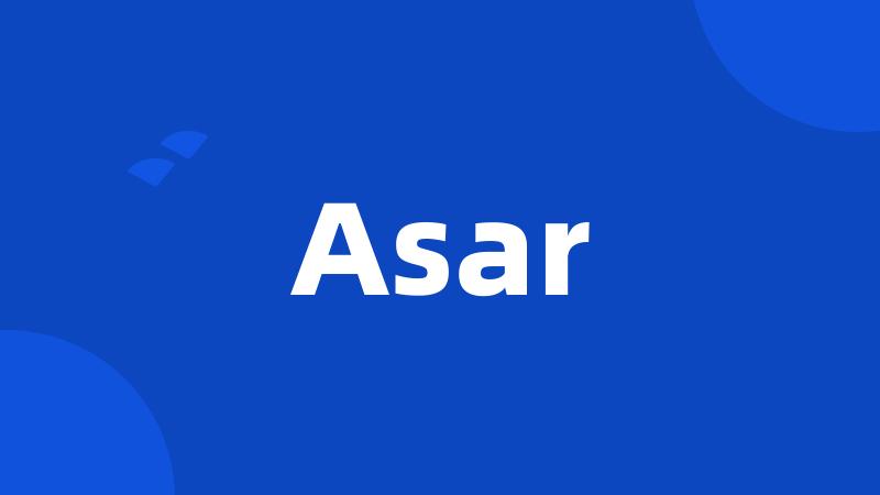 Asar