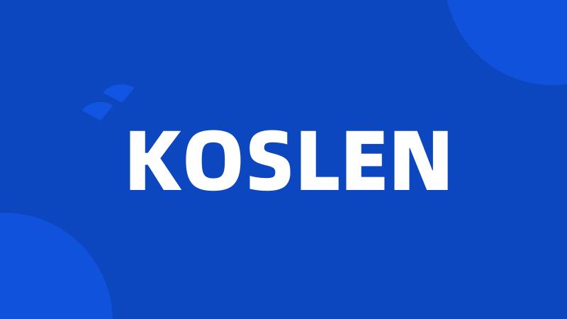 KOSLEN