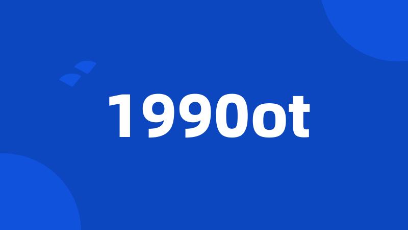 1990ot