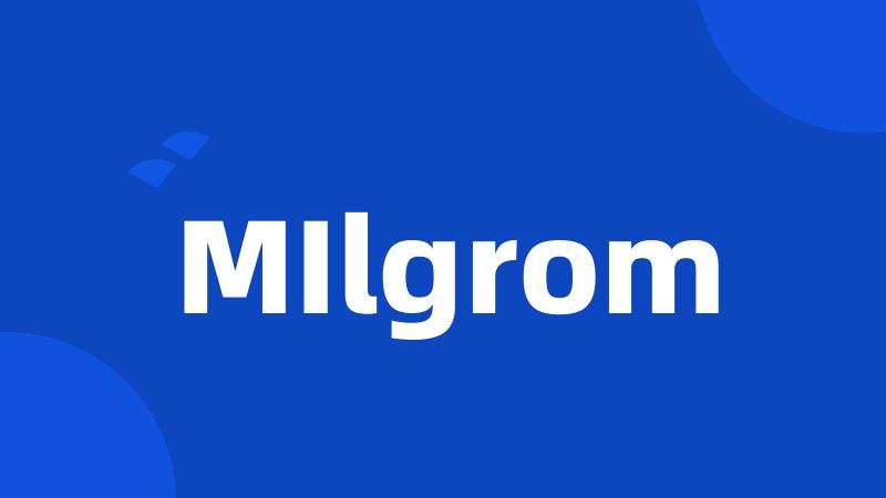 MIlgrom